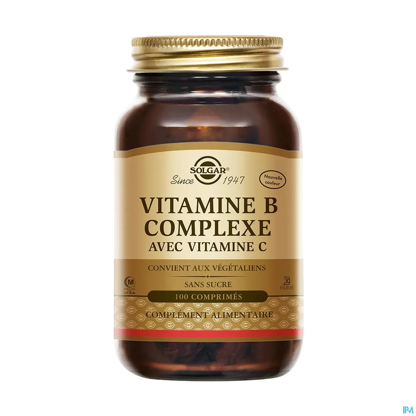 Vitamine B Complexe Avec Vitamine C 100 Comprimés