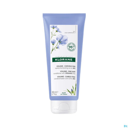 Baume Après-Shampooing Aux Fibres de Lin Volume Et Démêlage Cheveux Fins Sans Volume 200ml