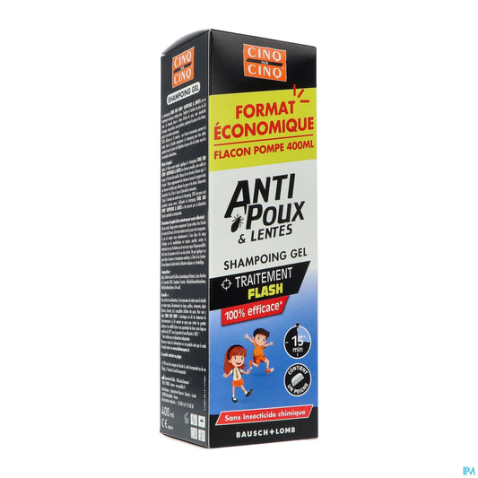 Shampoing Gel Anti-Poux et Lentes 400ml