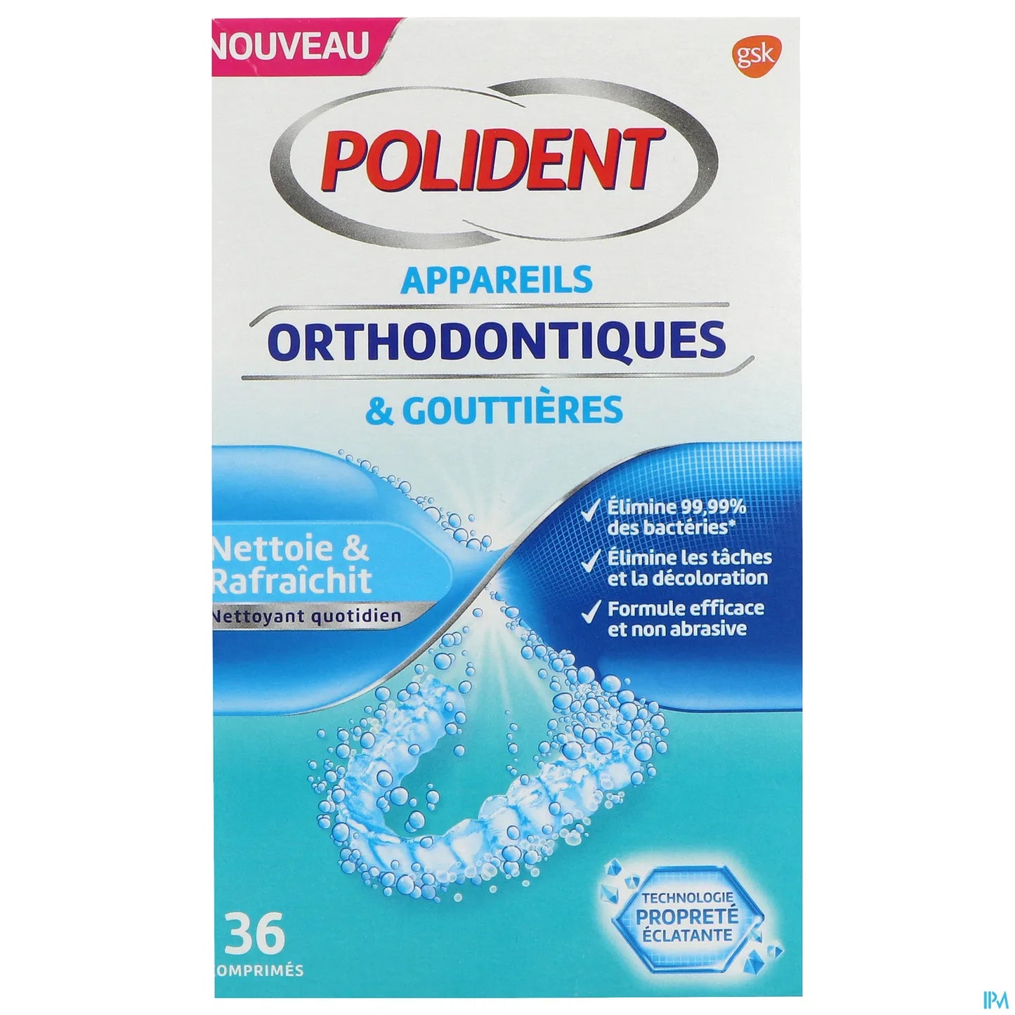 Nettoyant Orthodontiques 36 Comprimés