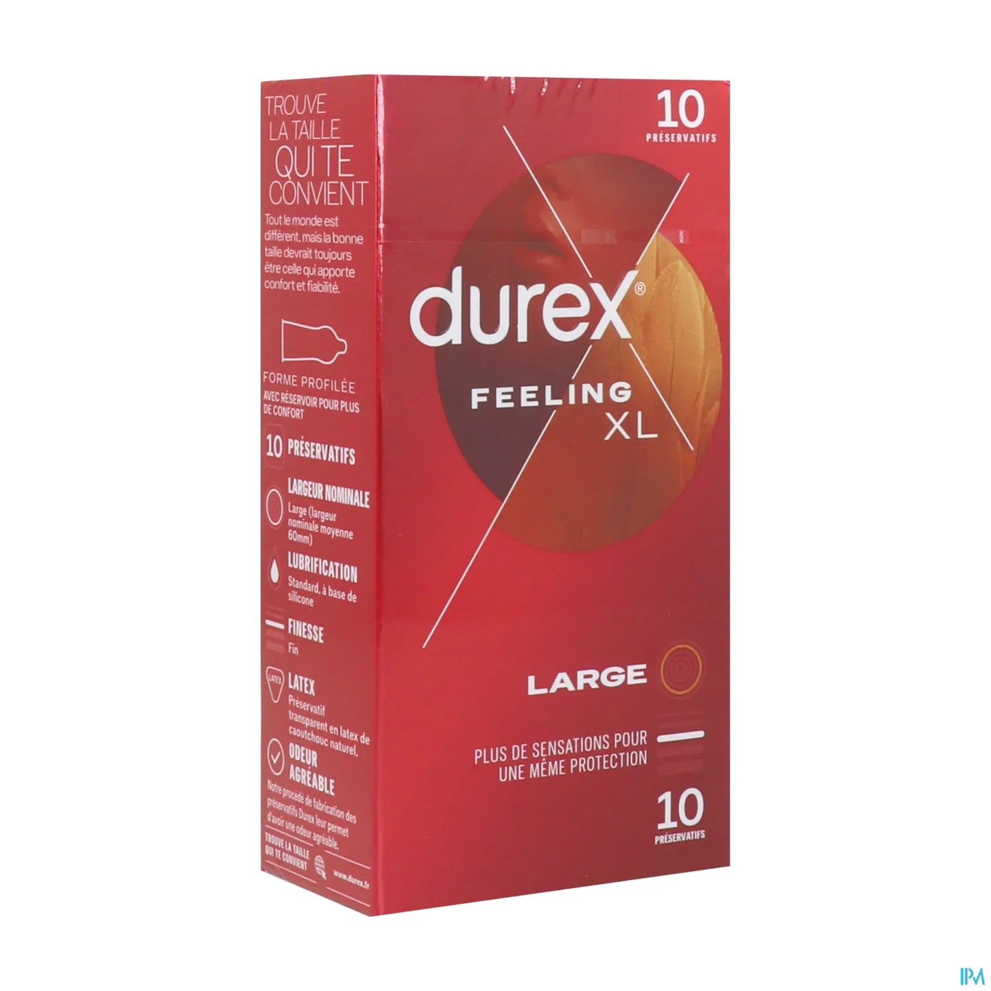 Feeling XL 10 Condoms - Comfort Sensations