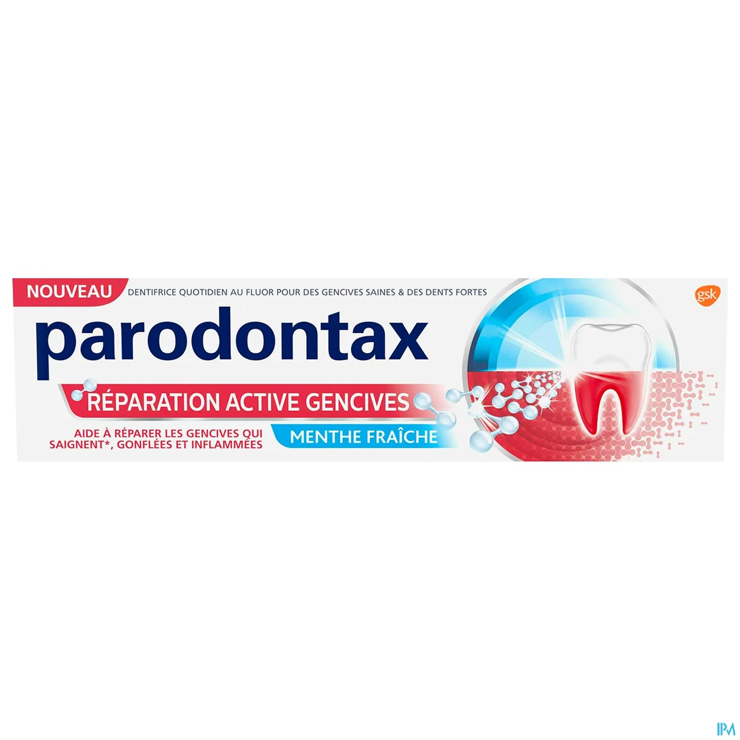 Dentifrice Réparation Active Gencives Menthe Fraiche 75ml