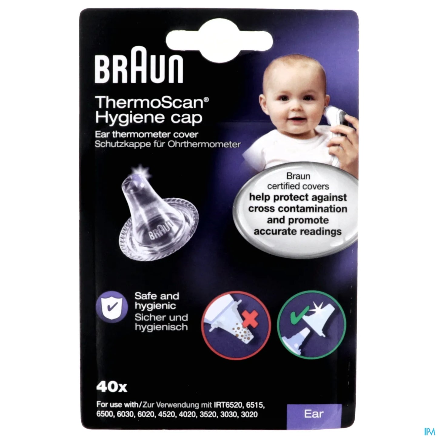 Braun ThermoScan Embouts LF40 Filtres de Lentille
