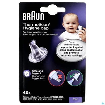 Braun ThermoScan Embouts LF40 Filtres de Lentille