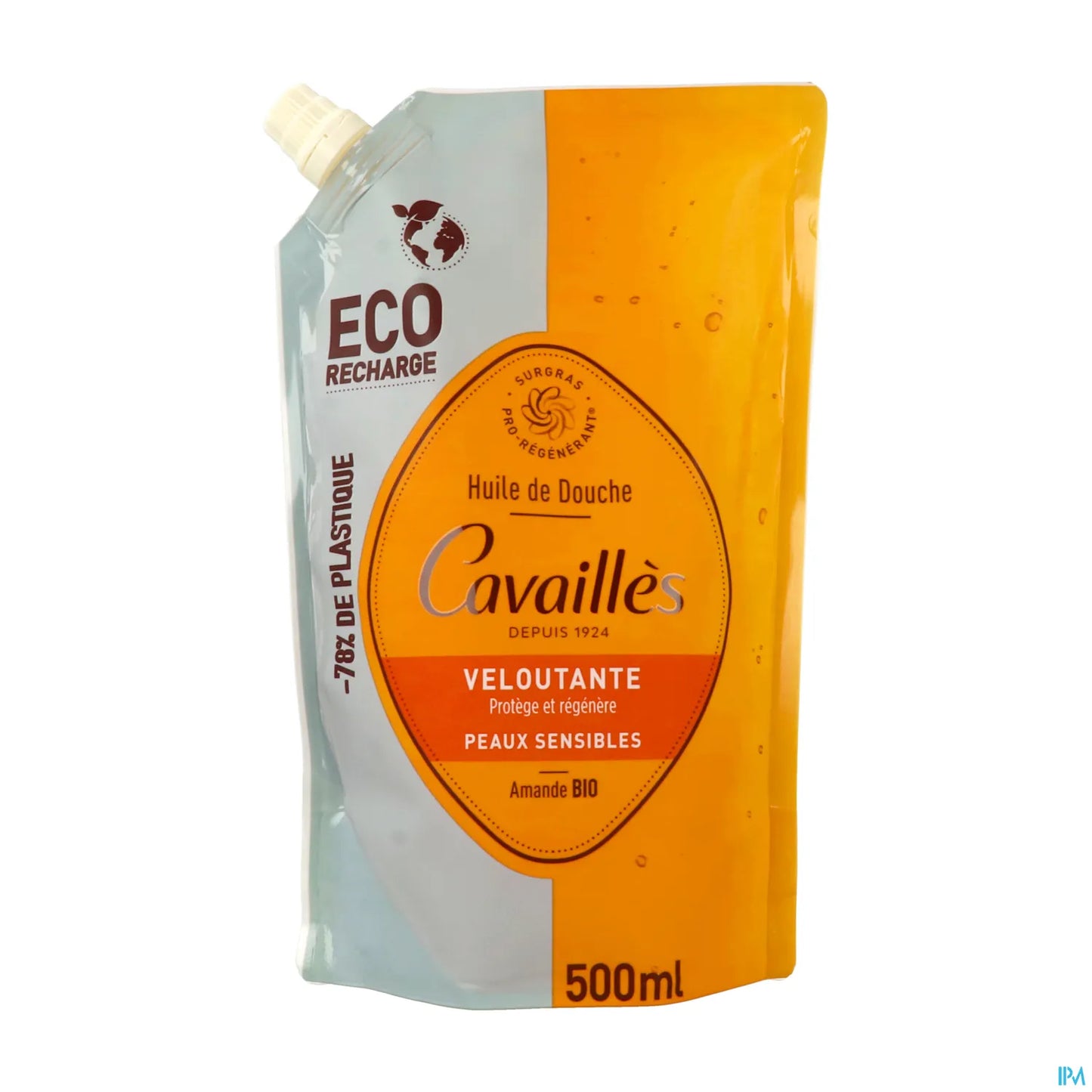 Rogé Cavaillès Huile de Douche Veloutante Éco Recharge 500 ml