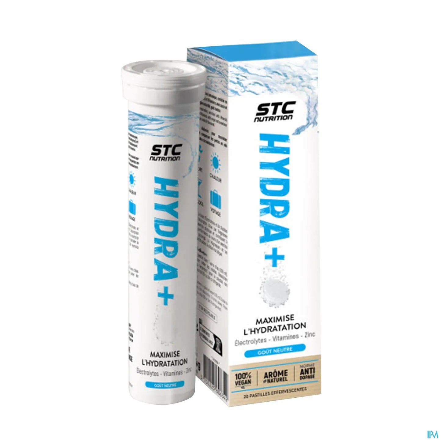 STC Nutrition Hydra+ Pastilles Effervescentes Hydratation Boite de 20