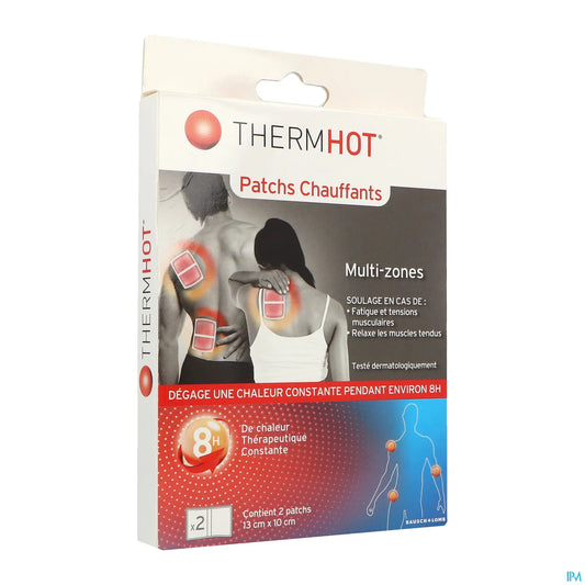 Therapearl ThermHot Patch Chauffant Multi-Zones Pack de 2
