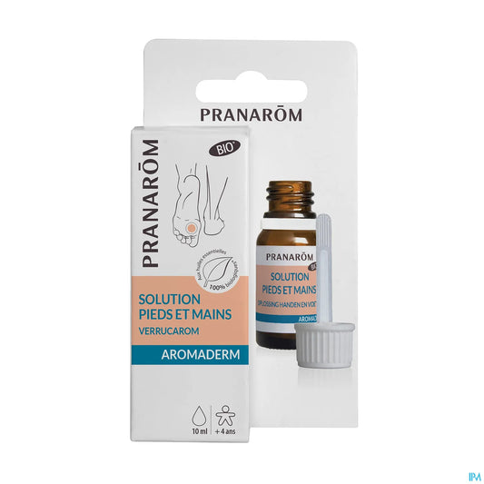 Aromaderm Verrucarom Solution Pieds et Mains 10 mL