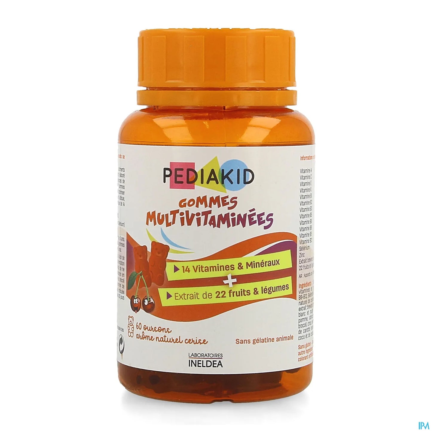 Gommes Multivitaminées 60 Gommes