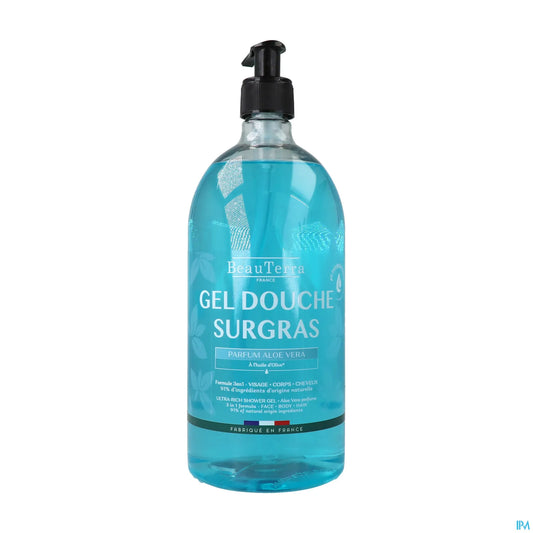 Gel Douche Surgras Aloe Vera 1L