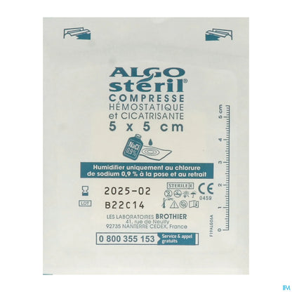 Algosteril 5x5 cm Boite de 10 Compresse