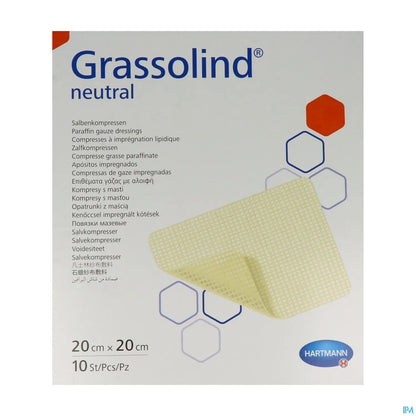 Grassolind Neutral 20 x 20 cm Boîte de 10