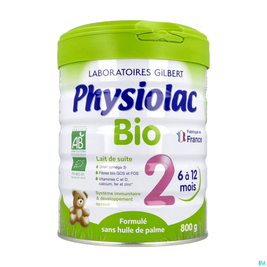 Organic Infant Milk 2nd Age 800 g