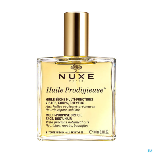 Huile Prodigieuse NF 100ml Huile Sèche Multi-Usage Visage Corps Cheveux