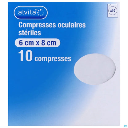 Compresses Oculaires Stériles 10 Unités