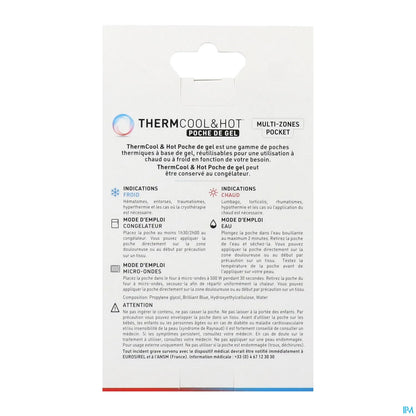 ThermCool Hot Gel Multi-Zones Pocket 11x11 cm