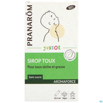 Aromaforce Junior Sirop Toux 20x5ml