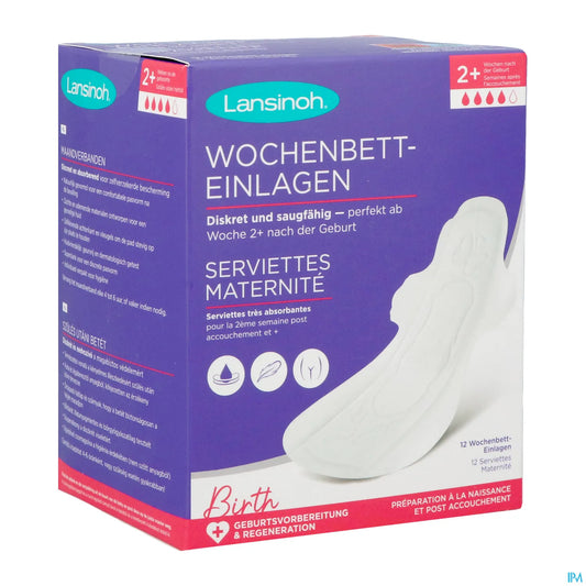 Super Absorbent and Anatomical Maternity Towels Pack of 10