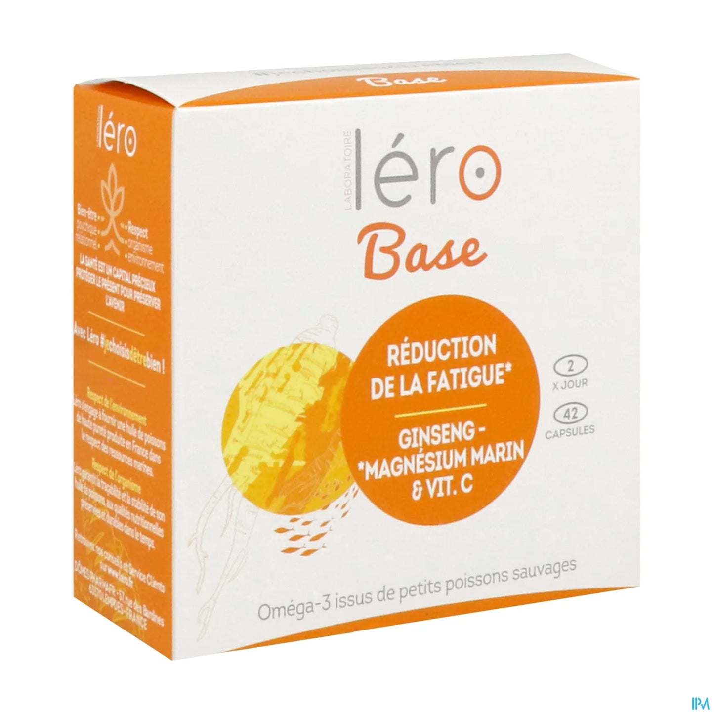 Léro Base Réduction de la Fatigue 42 Capsules