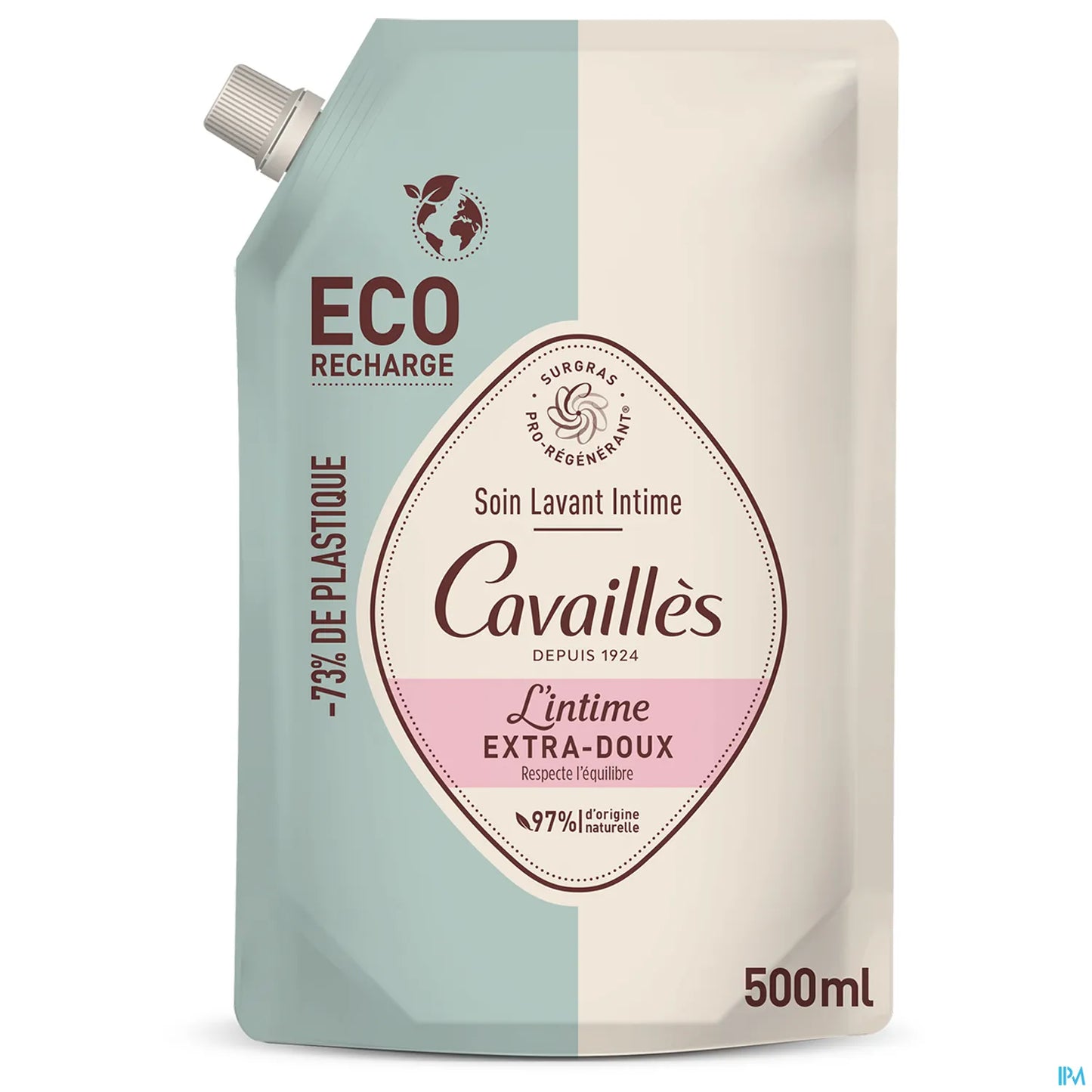 Rogé Cavaillès Extra-Gentle Intimate Cleansing Care Eco-Refill 500 ml