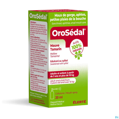 Orosedal Collutoire Spray Buccal 20ml
