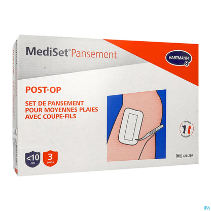 Mediset Pansement Postop Plaie Moyenne Suturee 3