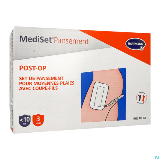 Mediset Pansement Postop Plaie Moyenne Suturee 3