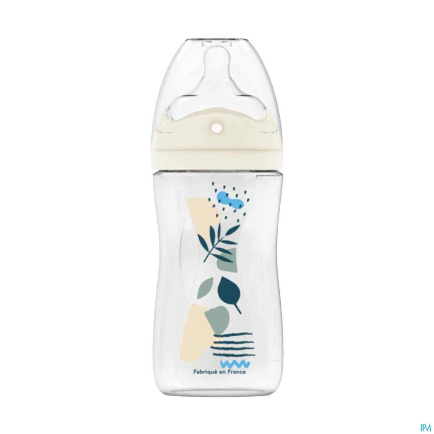 Biberon Anti-Colique Tétine Multi-Perforée 270ml Bleu