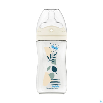 Biberon Anti-Colique Tétine Multi-Perforée 270ml Bleu
