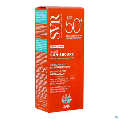 Crema mousse ottica sfocante Sun Secure Blur SPF50+ 50 ml