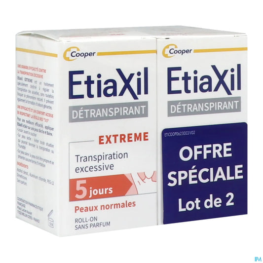 Détranspirant Bille 2 x 15 mL.
