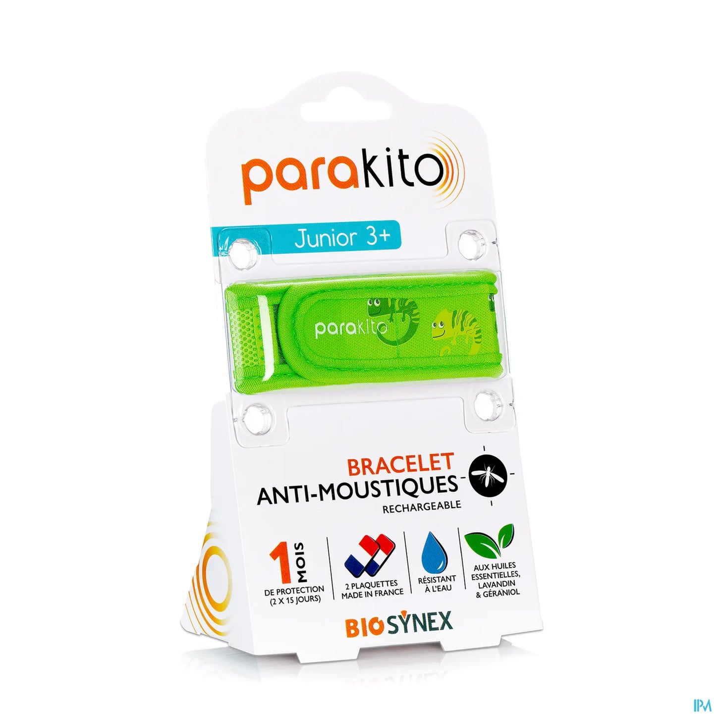 Bracelet Anti-Moustiques Junior Caméléon Rechargeable