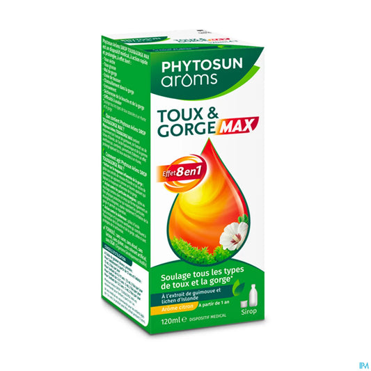 Phytosun Aroms Toux et Gorge Max 120 mL