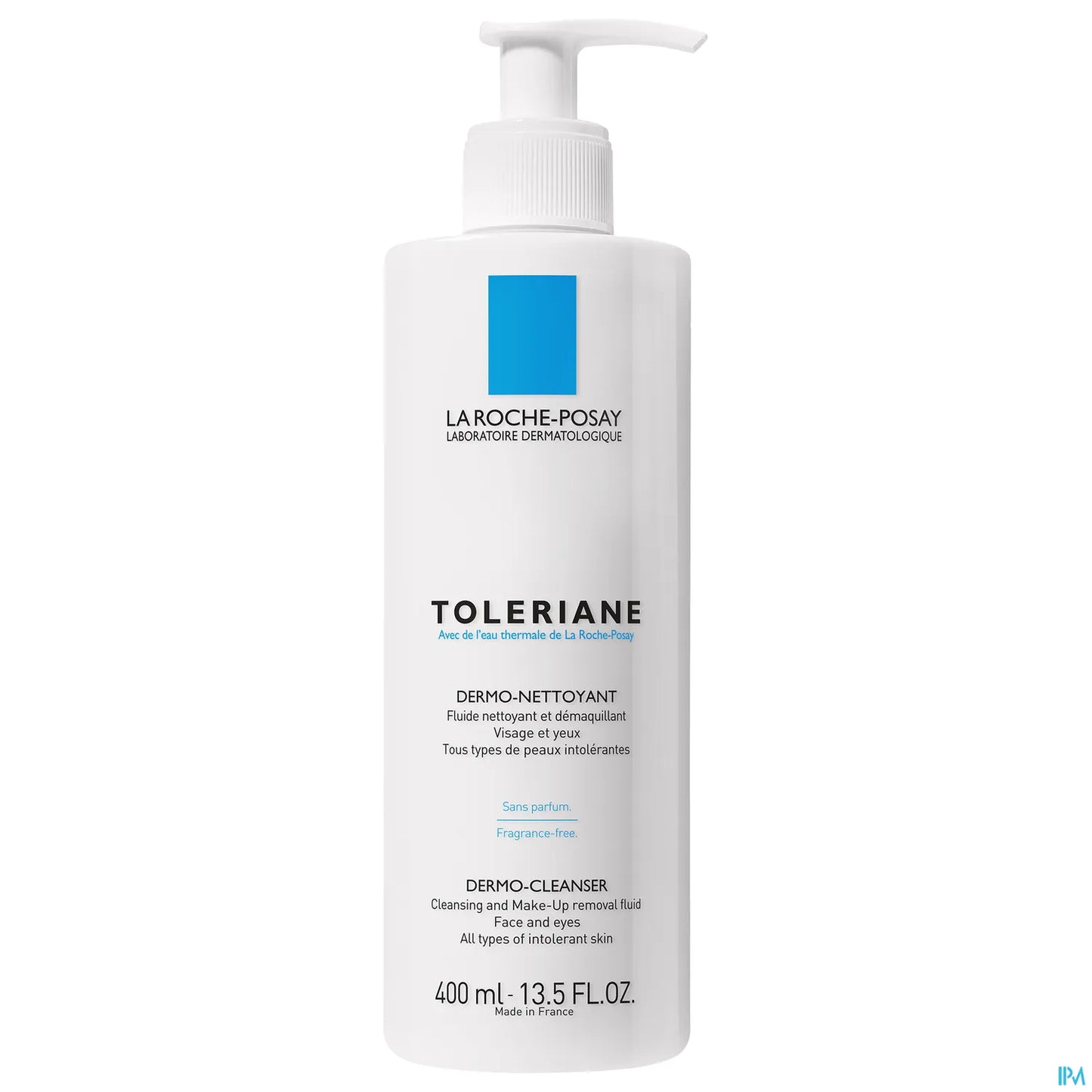 TOLERIANE Fluide Dermo Nettoyant Visage et Yeux 400ml