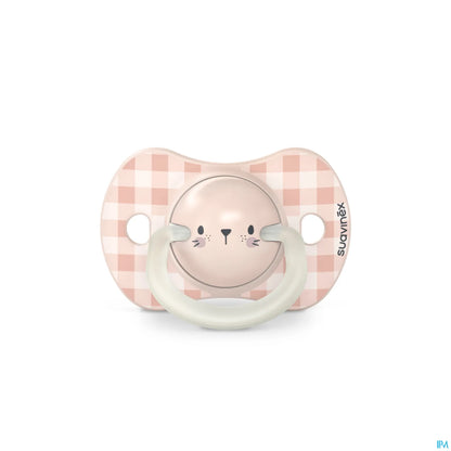 Pack de 2 Sucettes SX Pro Night&Day Rose Poudré 0-6 Mois