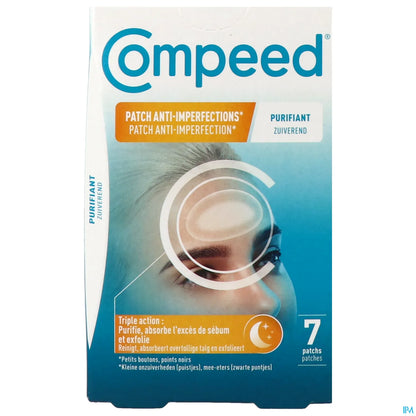 7 Patchs Purifiants Anti Imperfections Nuit 4.2 x 6.8cm