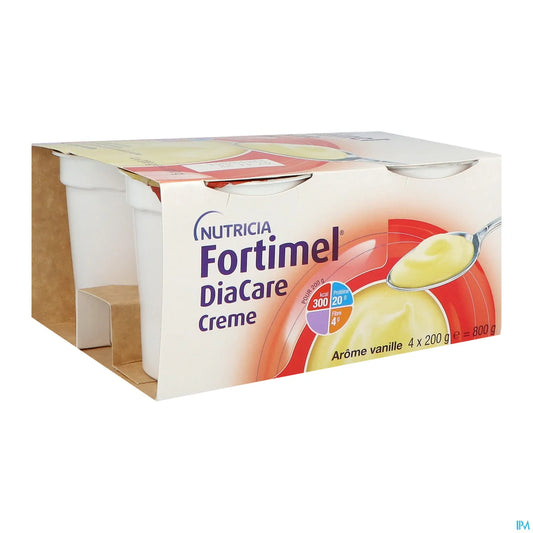 Fortimel DiaCare Crème Vanille 4 x 200 g