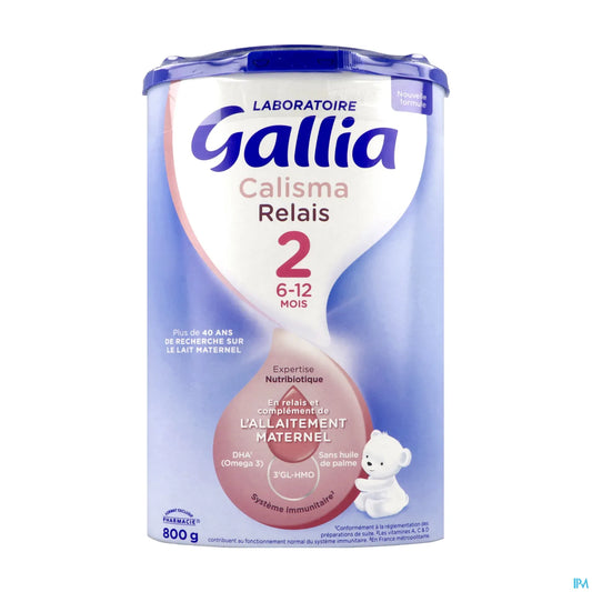 Calisma Relais 2 Lait en Poudre 2ème Age 800g