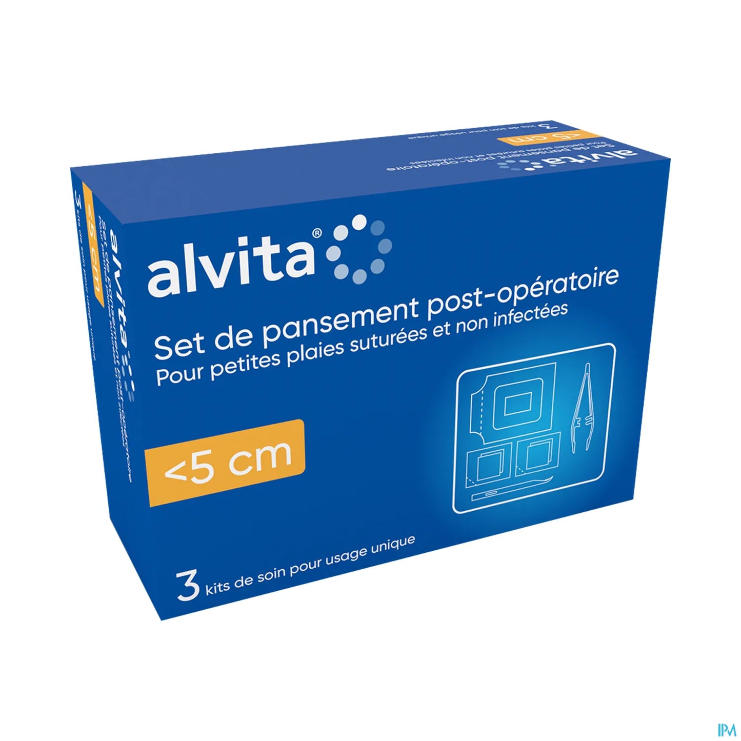 Set Pansement Post Opératoire <5 cm 3 Unités