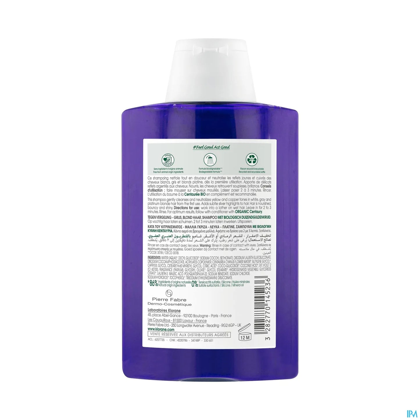 Shampoing à la Centaurée Bio 200ml