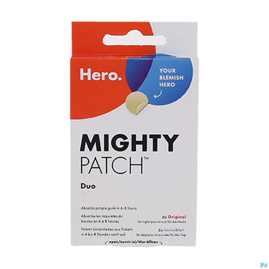 Mighty Patch Duo Anti-Acne 12 Patchs Hydrocolloides