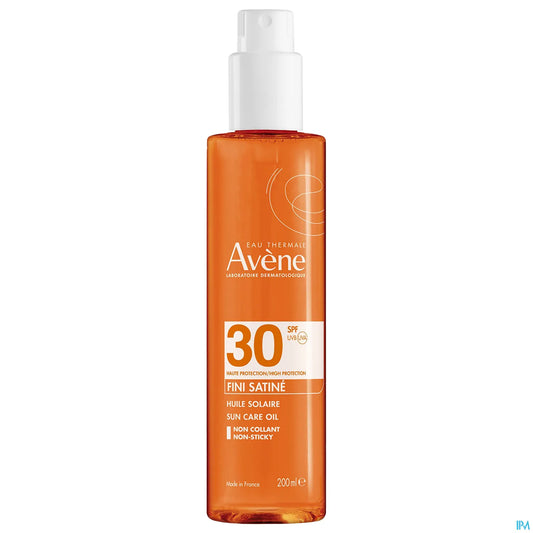 Huile Solaire Haute Protection SPF30 pour Peaux Sensibles 200ml