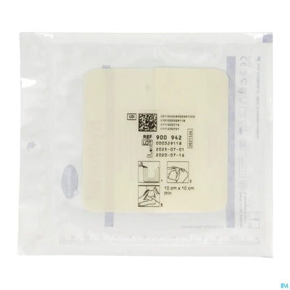 Hydrocoll Thin Pansement Hydrocolloïde 10x10 cm boîte de 10