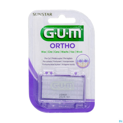 Sunstar GUM Ortho Cire Orthodontique Translucide