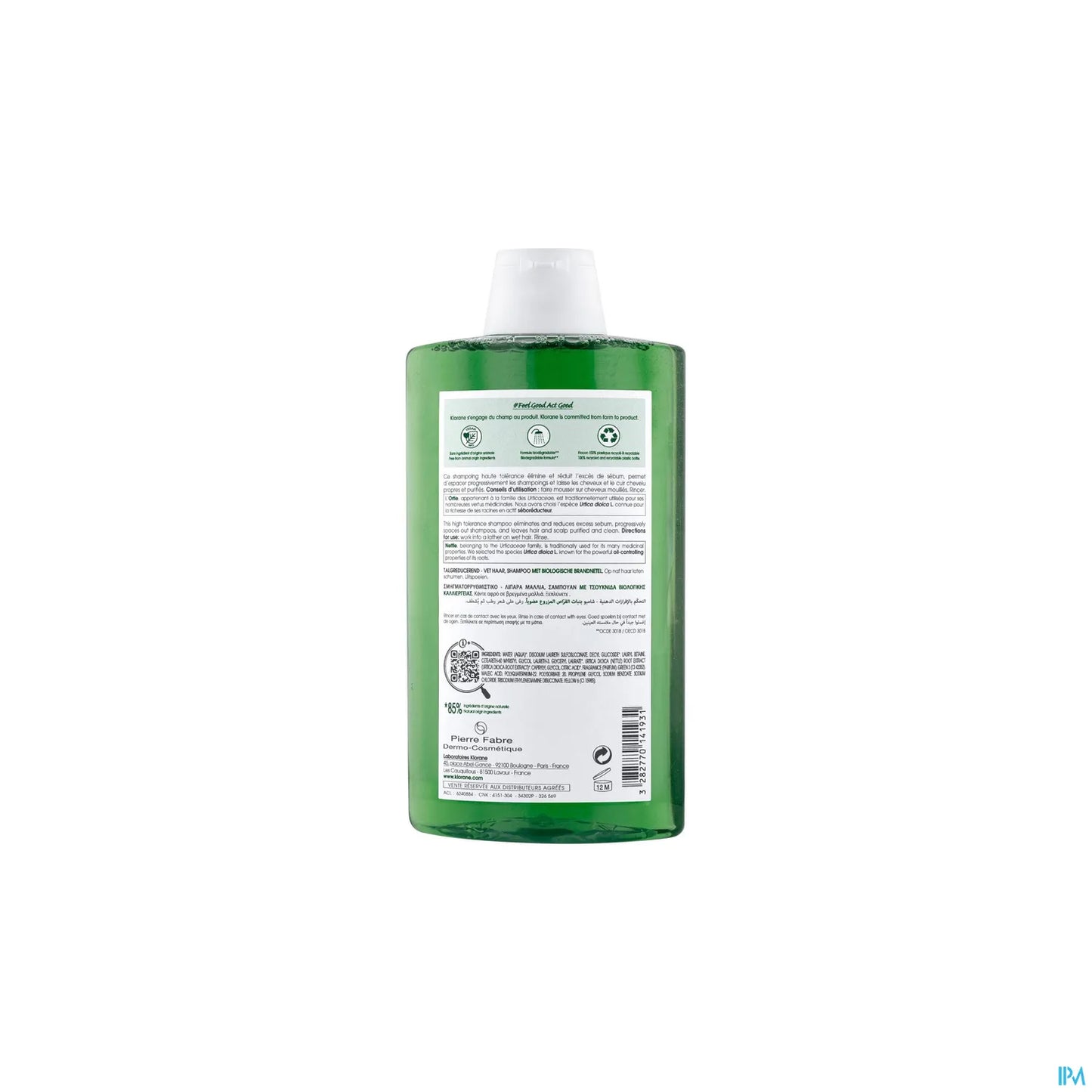Organic Nettle Shampoo 400ml