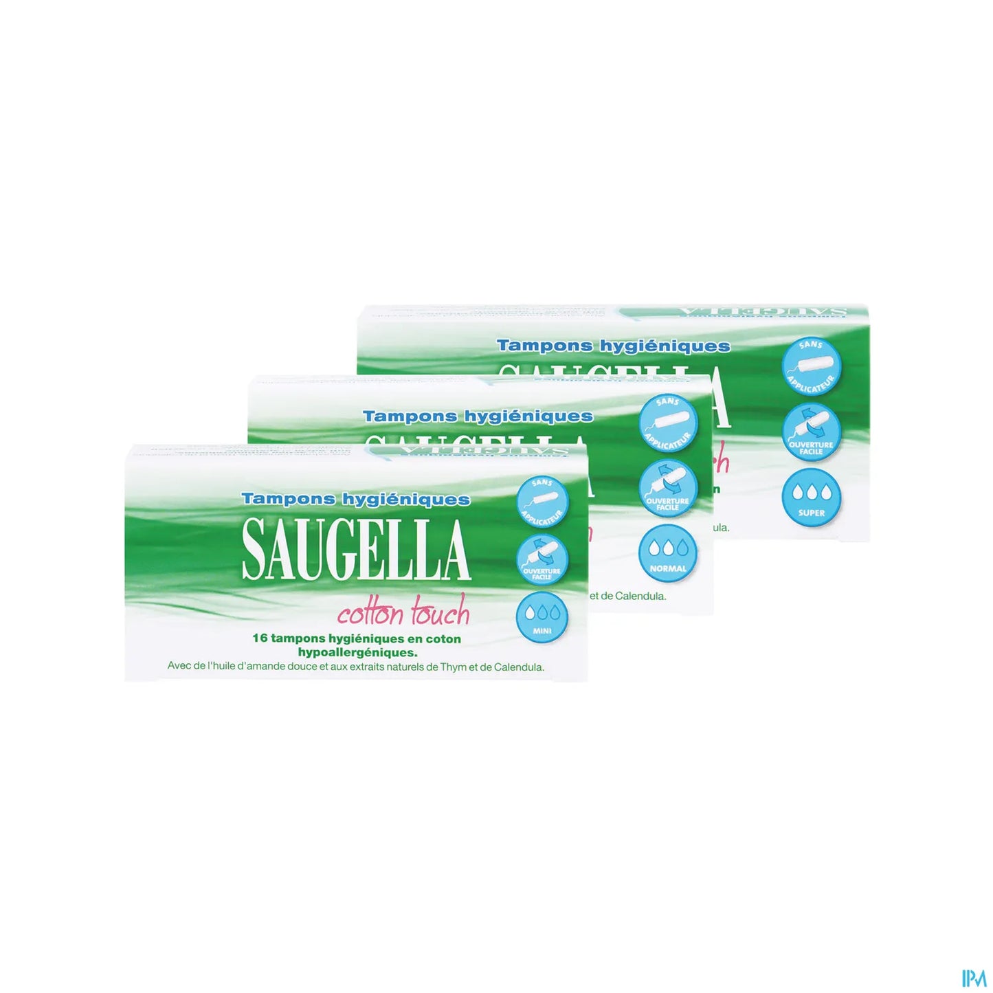 Cotton Touch Tampon Mini 16 unités