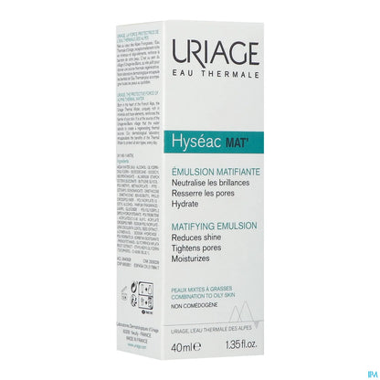 Hyseac Mat Soin Matifiant 40 Millilitres