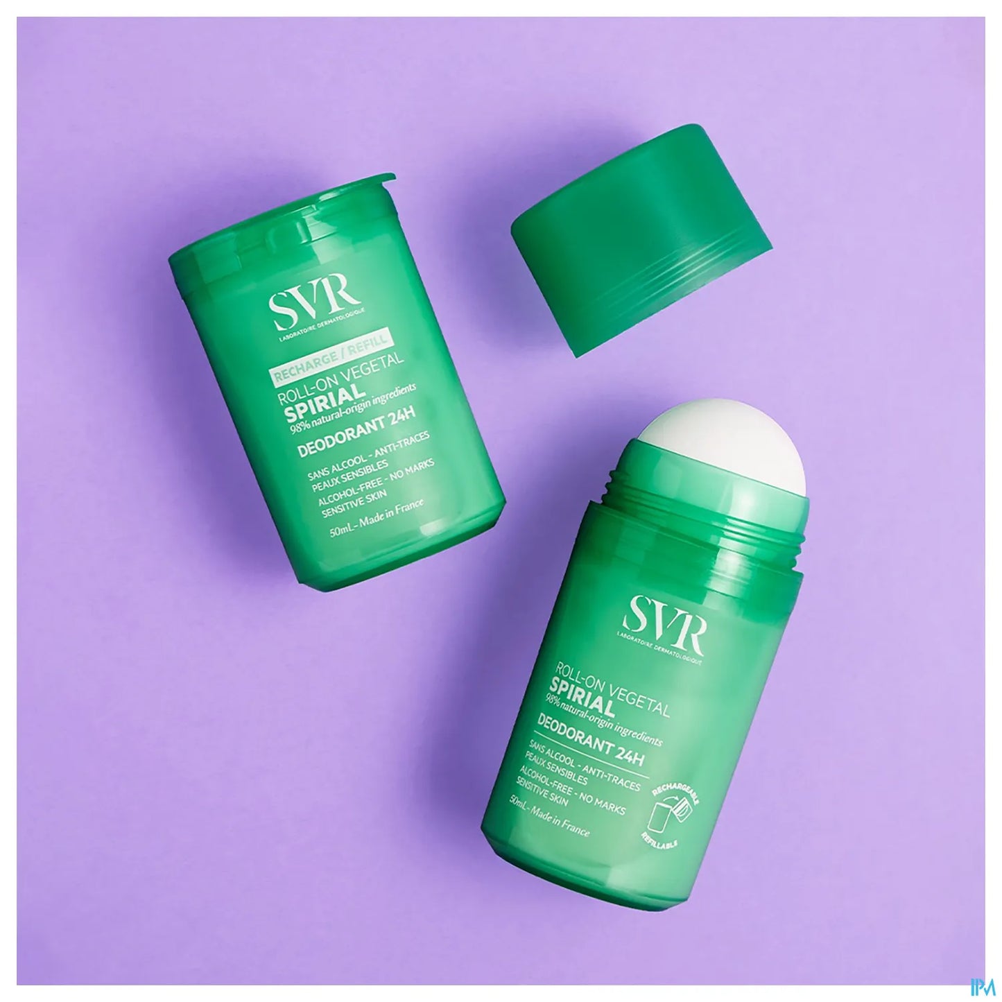 SVR Spirial Déodorant Végétal Roll On Recharge 50 mL