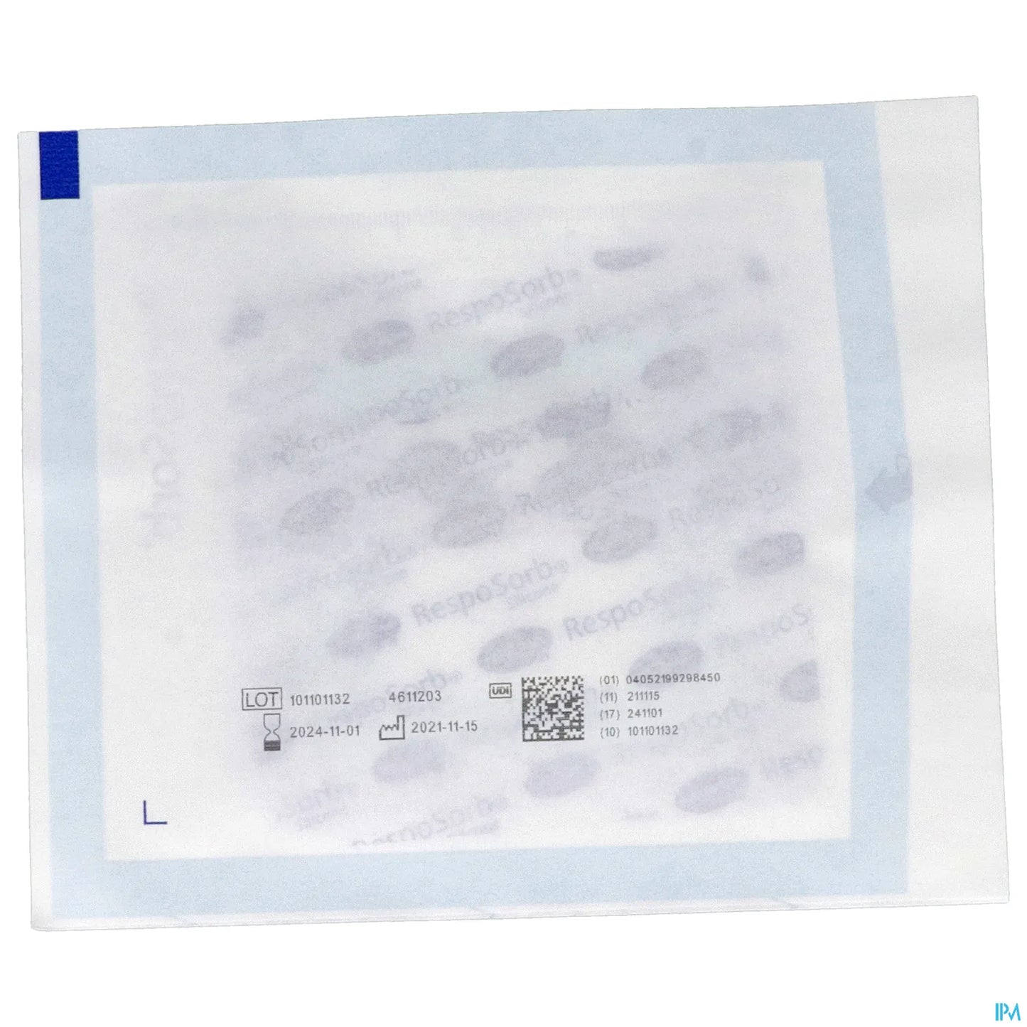 Resposorb Silicone Border Pansement 10x10cm Boîte de 10