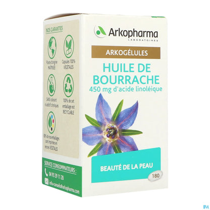 Arkogélules Olio di Borragine Biologico 180 Capsule